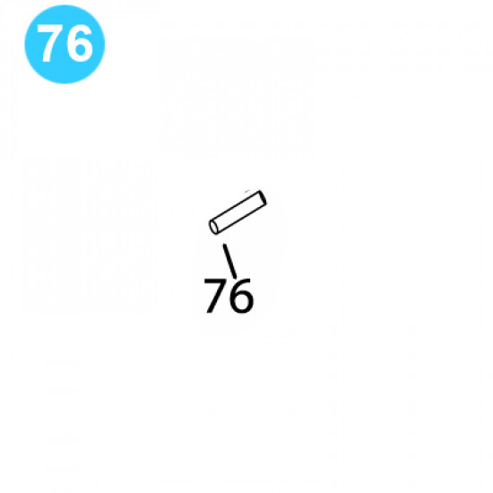 item#76 BJ Style BTS Tubing Tong Gear Shift Shaft Key BJ Style BTS Tubing Tong image