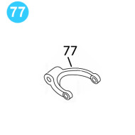 item#77 BJ Style RS Tubing Tong Gear Shift Actuator Yoke