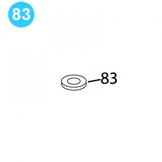 item#83 BJ Style BTS Tubing Tong Low Speed Driven Gear Thrust Washer BJ Style BTS Tubing Tong image