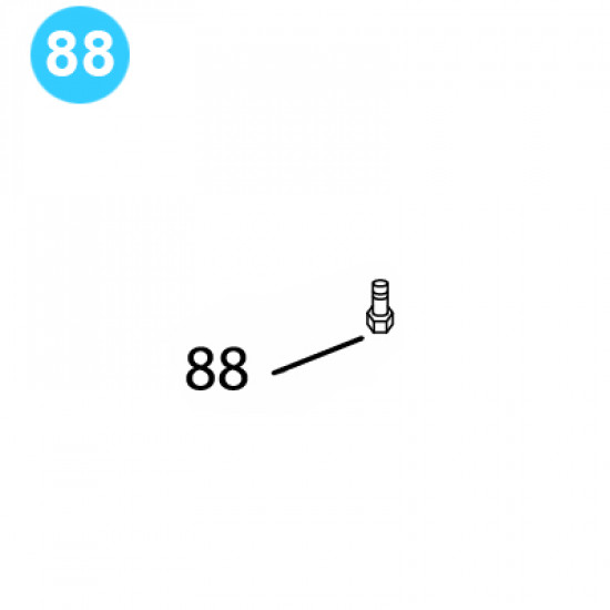 item#88 BJ Style BTS Tubing Tong Bearing Plate Capscrew image