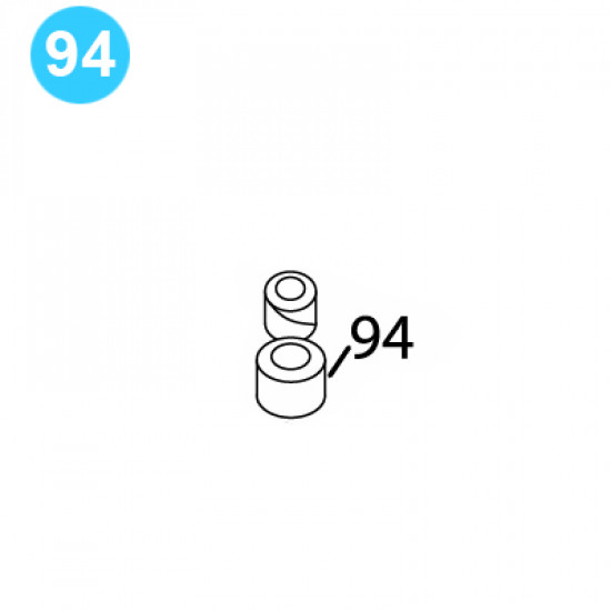 item#94 BJ Style BTS Tubing Tong Outer Ring Large Roller BJ Style BTS Tubing Tong image