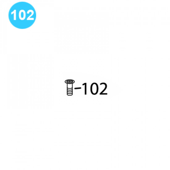 item#102 BJ Style BTS Tubing Tong Outer Ring Sprocket Bolt (Long) 1/2