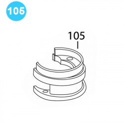 item#105 BJ Style BTS Tubing Tong Inner Ring item#105 BJ Style BTS Tubing Tong Inner Ring