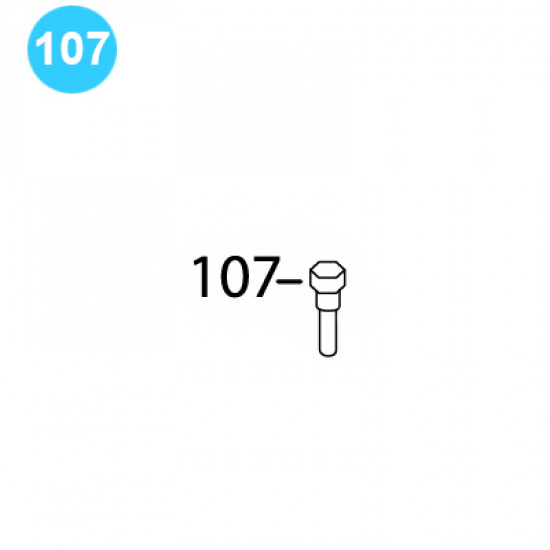 item#107 BJ Style BTS Tubing Tong Brake Band Pin image