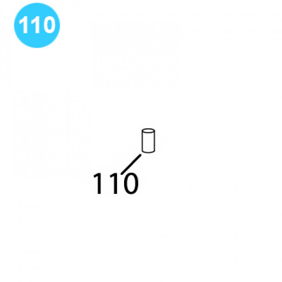 item#110 BJ Style BTS Tubing Tong Gear Box Dowel Pin, 5/8