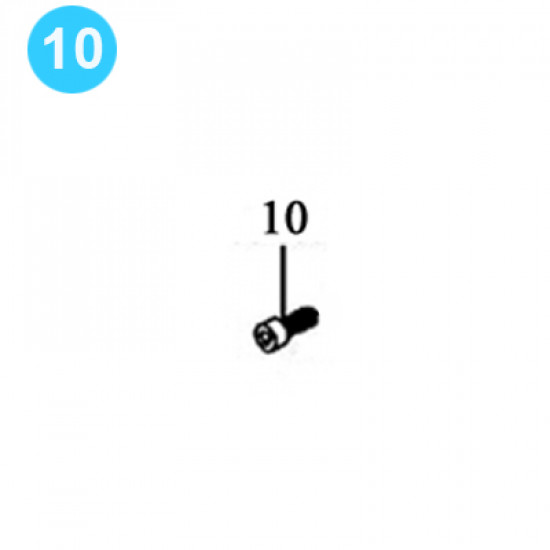 item#10 Foster Style Backup 5893R Allen Head image