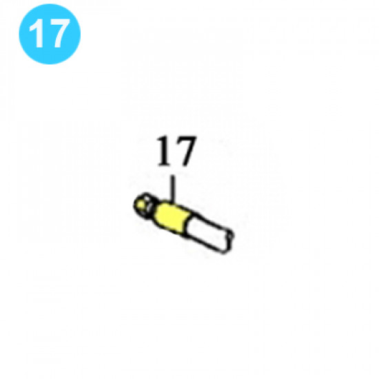 item#17 Foster Style Backup 5893R 1 Wire Hose 5-1/2
