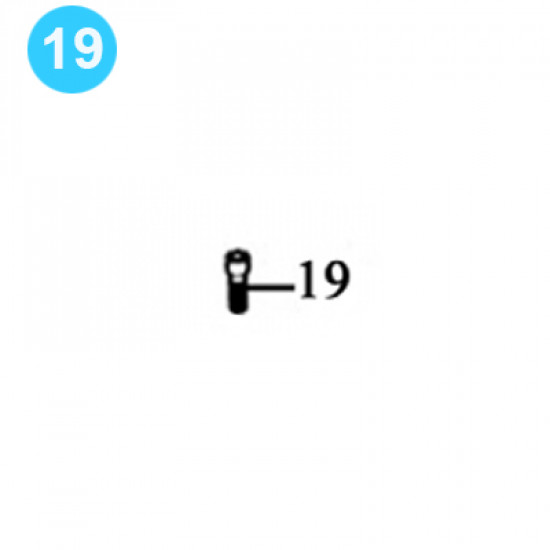 item#19 Foster Style Backup 5893R Insert Screw image