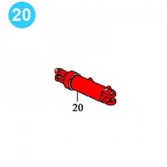 item#20 Foster Style Backup 5893R Backup Air Cylinder image