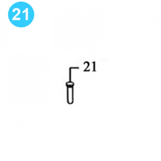 item#21 Foster Style Backup 5893R Air Cylinder Clevis image