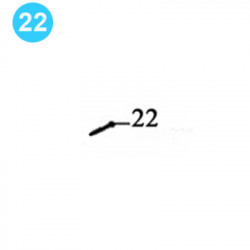 item#22 Foster Style Backup 5893R Cotter Pin, 1/8" x 1-1/4" item#22 Foster Style Backup 5893R Cotter Pin, 1/8" x 1-1/4"