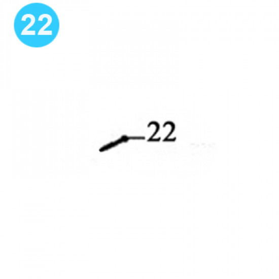 item#22 Foster Style Backup 5893R Cotter Pin, 1/8