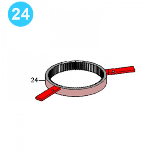 item#24 Foster Style Backup 5893R Backup Ring Gear image