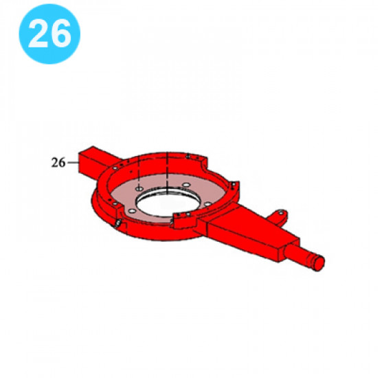 item#26 Foster Style Backup 5893R Backup Housing image