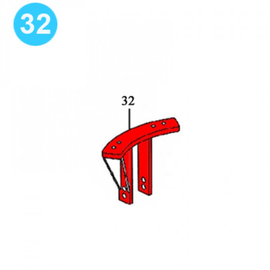 item#32 Foster Style Backup 5893R Front Positioner Foster Style Backup 5893R image