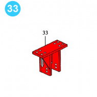 item#33 Foster Style Backup 5893R Back Positioner