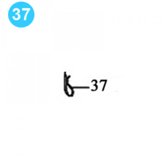 item#37 Foster Style Backup 5893R Safety Pin Foster Style Backup 5893R image