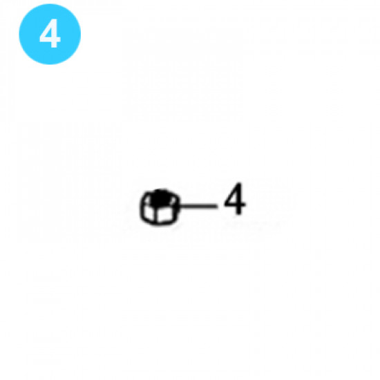 item#4 Foster Style Backup 5893R Stover Locknut Foster Style Backup 5893R image