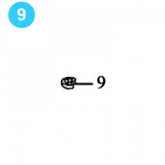 item#9 Foster Style Backup 5893R Lockwasher, 5/8