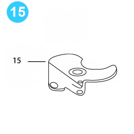 item#15 BJ Style CTSX Tubing Tong Guard Assembly BJ Style CTSX Tubing Tong image