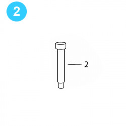 item#2 BJ Style CTSX Tubing Tong Case Shoulder Bolt item#2 BJ Style CTSX Tubing Tong Case Shoulder Bolt