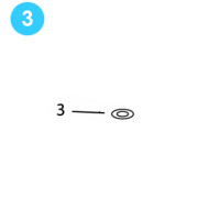 item#3 BJ Style CTSX Tubing Tong 3/4" Lockwasher