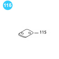 item#115 BJ Style CTSX Tubing Tong Clamp Plate
