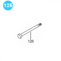item#125 BJ Style CTSX Tubing Tong Hex Head Bolt item#125 BJ Style CTSX Tubing Tong Hex Head Bolt