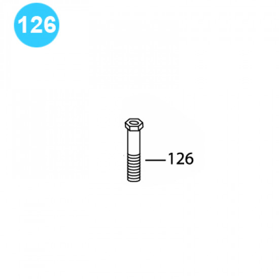 item#126 BJ Style CTSX Tubing Tong Square Head Set Screw BJ Style CTSX Tubing Tong image