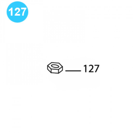 item#127 BJ Style CTSX Tubing Tong Jam Nut BJ Style CTSX Tubing Tong image