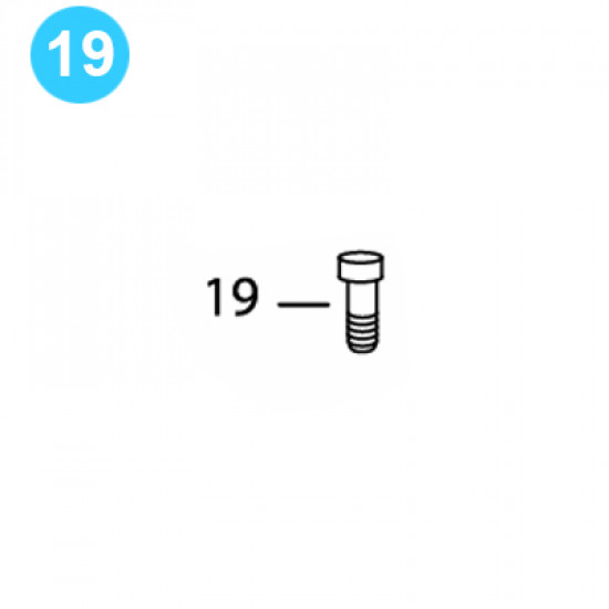 item#19 BJ Style CTSX Tubing Tong Guard Capscrew image