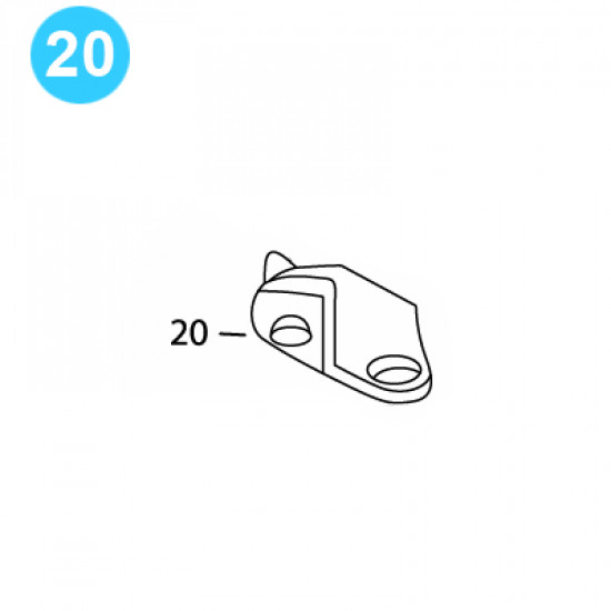 item#20 BJ Style CTSX Tubing Tong Flexloc Nut BJ Style CTSX Tubing Tong image