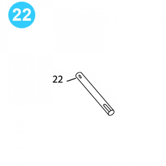 item#22 BJ Style CTSX Tubing Tong Guard Spring Housing image