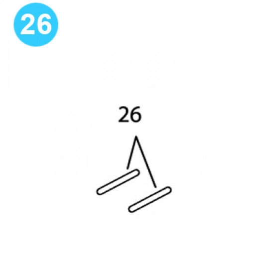 item#26 BJ Style CTSX Tubing Tong Spiral Pin (Roll Pin) image
