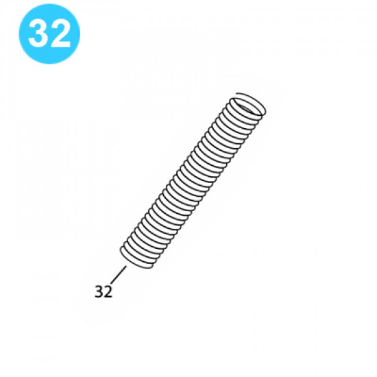 item#32 BJ Style CTSX Tubing Tong Suspension Spring, Outer image