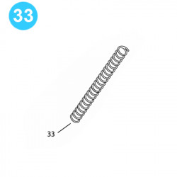 item#33 BJ Style CTSX Tubing Tong Suspension Spring, Inner item#33 BJ Style CTSX Tubing Tong Suspension Spring, Inner
