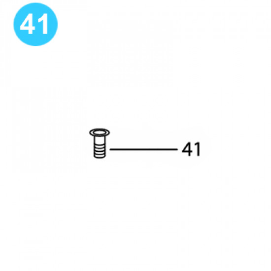 item#41 BJ Style CTSX Tubing Tong Idler Sprocket Plate Capscrew image