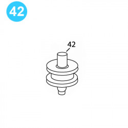item#42 BJ Style CTSX Tubing Tong Front Idler Roller Assembly item#42 BJ Style CTSX Tubing Tong Front Idler Roller Assembly