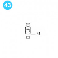 item#43 BJ Style CTSX Tubing Tong Front Idler Roller Shaft Assembly