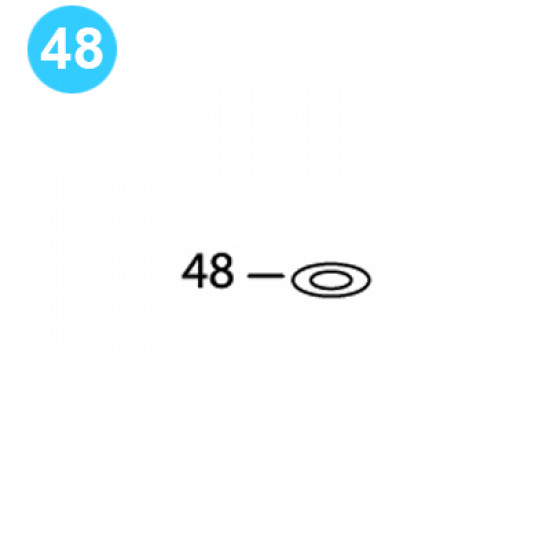 item#48 BJ Style CTSX Tubing Tong Idler Roller Assembly Retaining Ring Set BJ Style CTSX Tubing Tong image