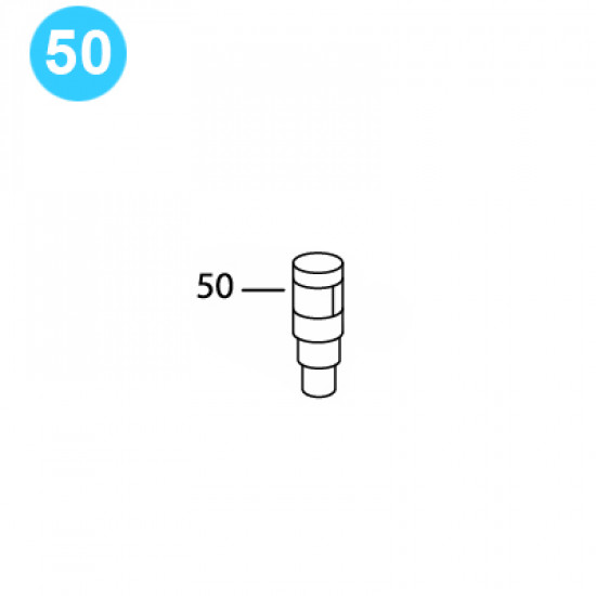 item#50 BJ Style CTSX Tubing Tong Back Idler Roller Shaft Assembly BJ Style CTSX Tubing Tong image