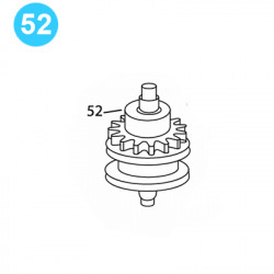 item#52 BJ Style CTSX Tubing Tong Idler Sprocket Assembly item#52 BJ Style CTSX Tubing Tong Idler Sprocket Assembly