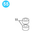 item#55 BJ Style CTSX Tubing Tong Inner Idler Sprocket Bearing