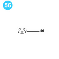 item#56 BJ Style CTSX Tubing Tong Idler Sprocket Bearing Retaining Washer