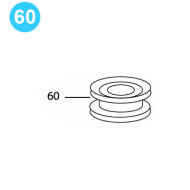 item#60 BJ Style CTSX Tubing Tong Idler Sprocket Roller