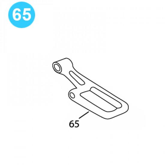 item#65 BJ Style CTSX Tubing Tong Gear Shift Handle BJ Style CTSX Tubing Tong image