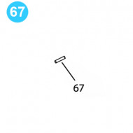 item#67 BJ Style CTSX Tubing Tong Gear Shift Handle Lock Pin Spring