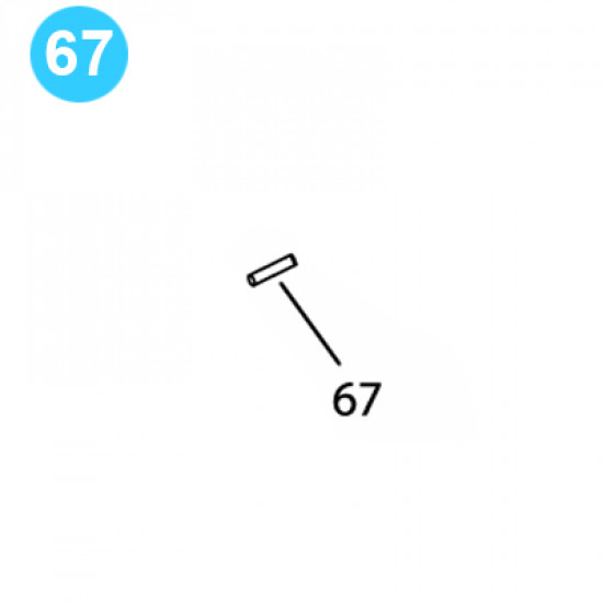 item#67 BJ Style CTSX Tubing Tong Gear Shift Handle Lock Pin Spring image