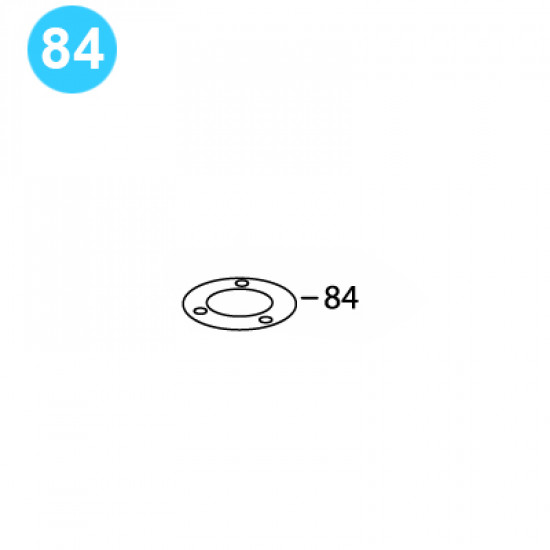 item#84 BJ Style CTSX Tubing Tong Frame (Bottom) Gear Box Bearing Plate Gasket BJ Style CTSX Tubing Tong image