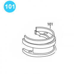 item#101 BJ Style CTSX Tubing Tong Inner Ring  item#101 BJ Style CTSX Tubing Tong Inner Ring